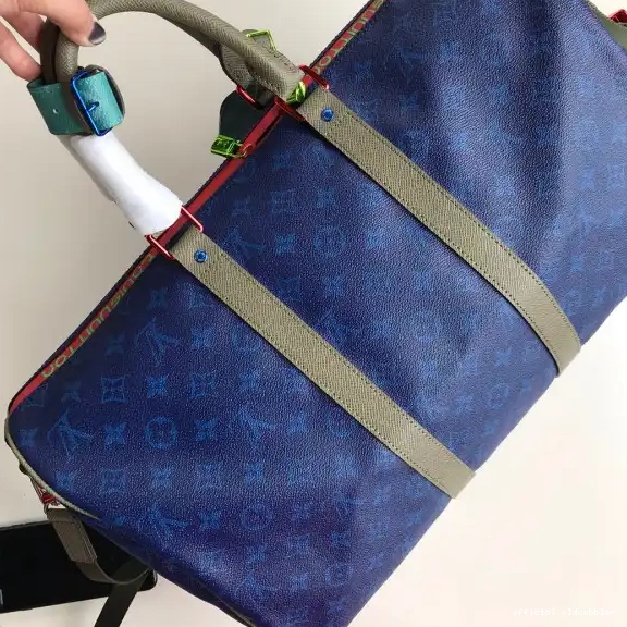 Official oldcobbler BANDOULIÈRE 55 LOUIS VUITTON KEEPALL 0602